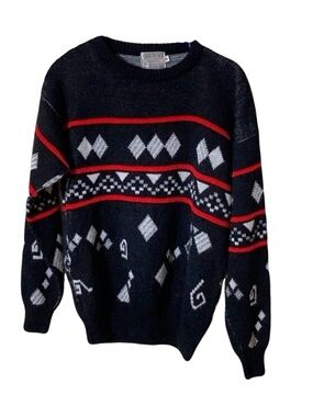 Vtg 90’s geometric sweater
